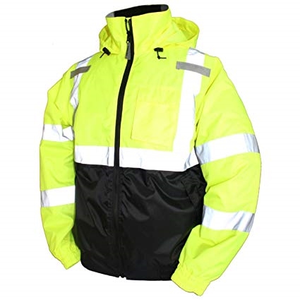 Tingley J26112 Bomber II Jacket, Class 3, Hi-Viz Insulated